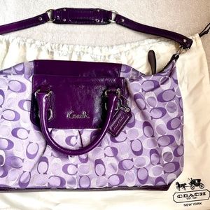 Authentic coach purse